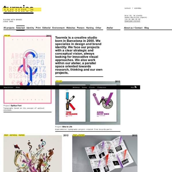 Toormix. Branding, Dirección de Arte, Diseño editorial y Comunicación desde el 2000
