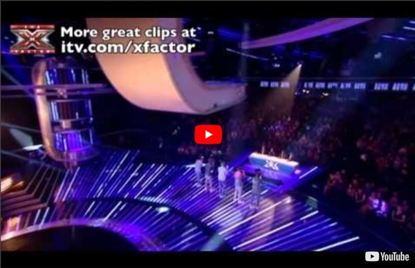 One Direction sing Nobody Knows - The X Factor Live show 3 - itv.com/xfactor