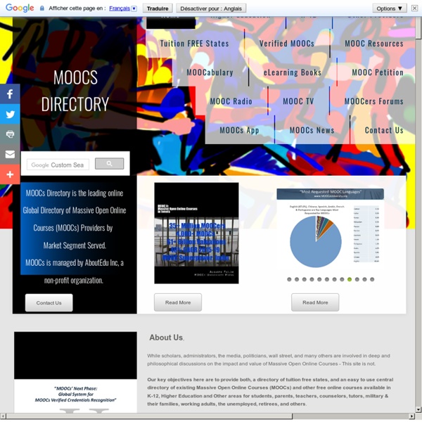 MOOCs Directory