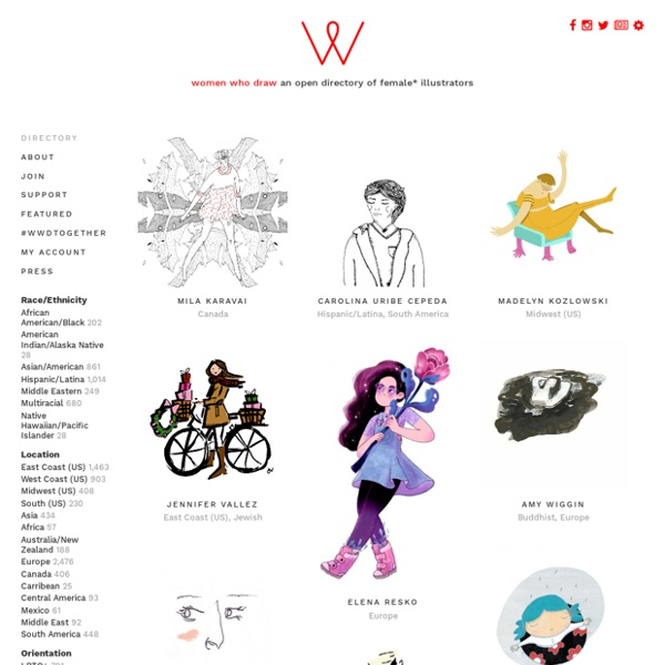 Women Who Draw - An open directory of female* illustrators