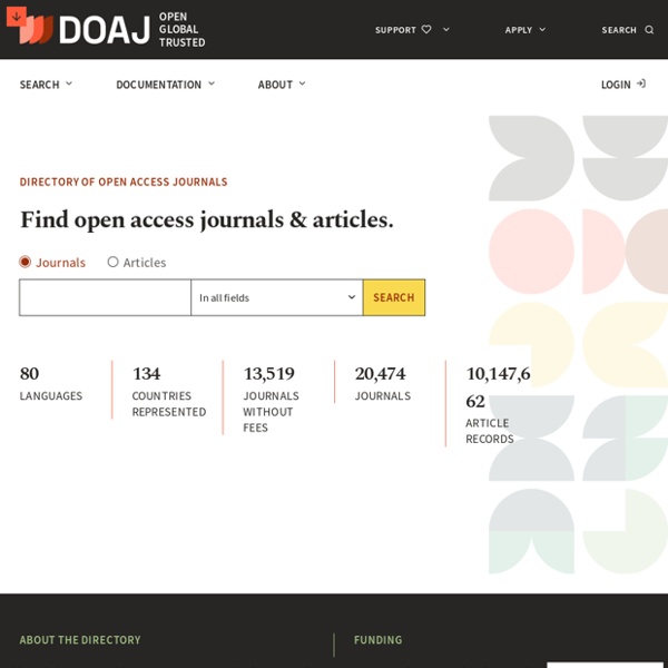 Directory of Open Access Journals