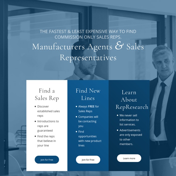 The Complete 2020 Sales Rep Directory