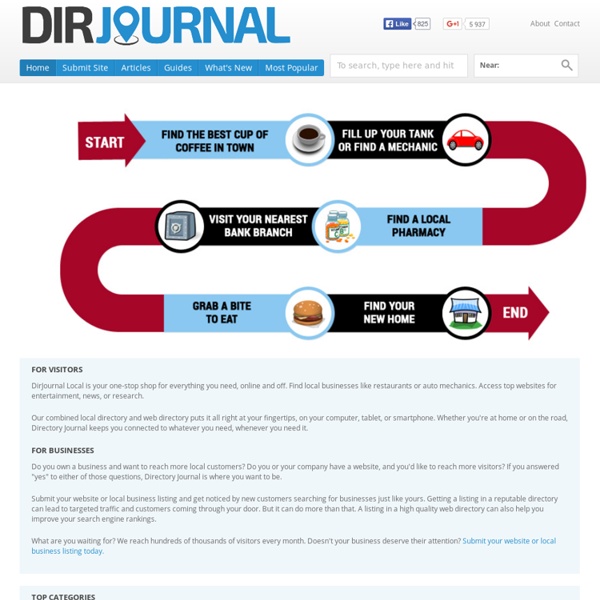 DirJournal: Web Directory, Info Packed Blogs, Webmaster Tools