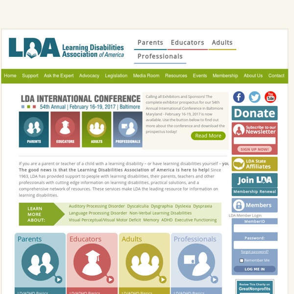 Learning Disabilities Association of America