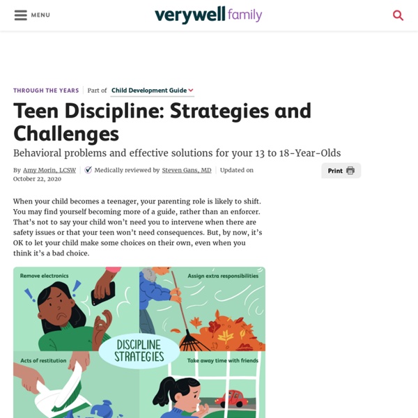 Discipline for Teens: Strategies and Challenges