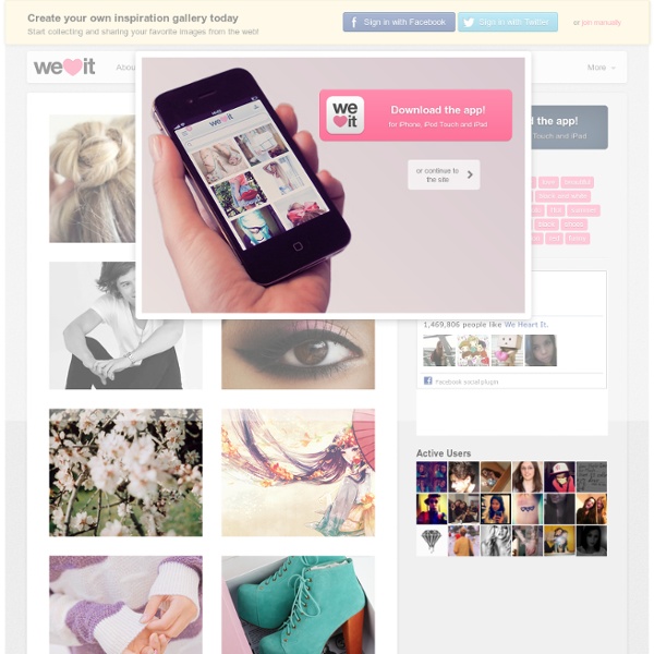 Inspiring images and videos recently added to we heart it / visual bookmark
