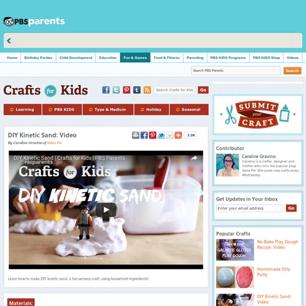 kinetic sand website