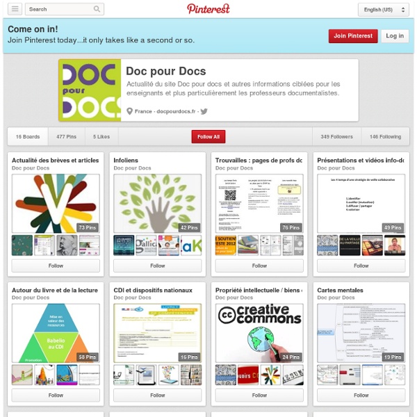 PINTEREST Doc pour docs : Doc pour Docs on Pinterest