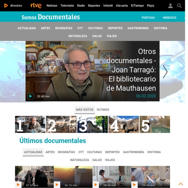 Documentales online - Los mejores documentales en RTVE.es