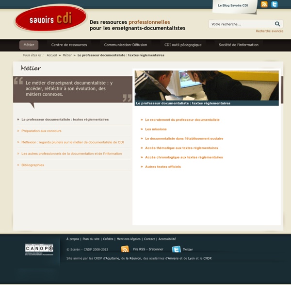Textes réglementaires