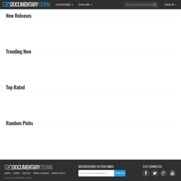 Documentary Storm - Stream Full Documentaries