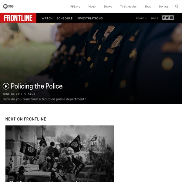 FRONTLINE: video: watch full programs online