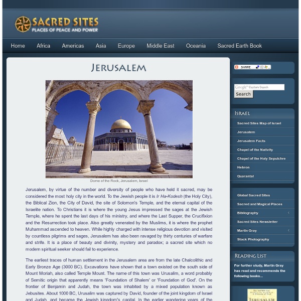 - Jerusalem