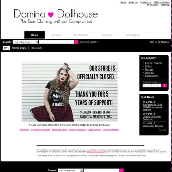 Domino Dollhouse - Plus Size Clothing