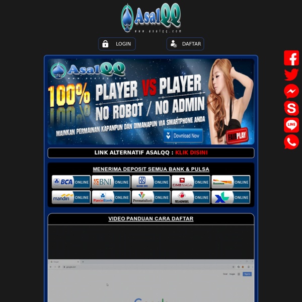 Asalqq Situs Judi Dominoqq Agen Poker Online Bandarq Terpercaya
