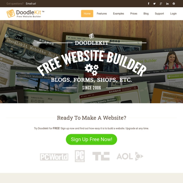 Free Website Builder - Creator - Maker