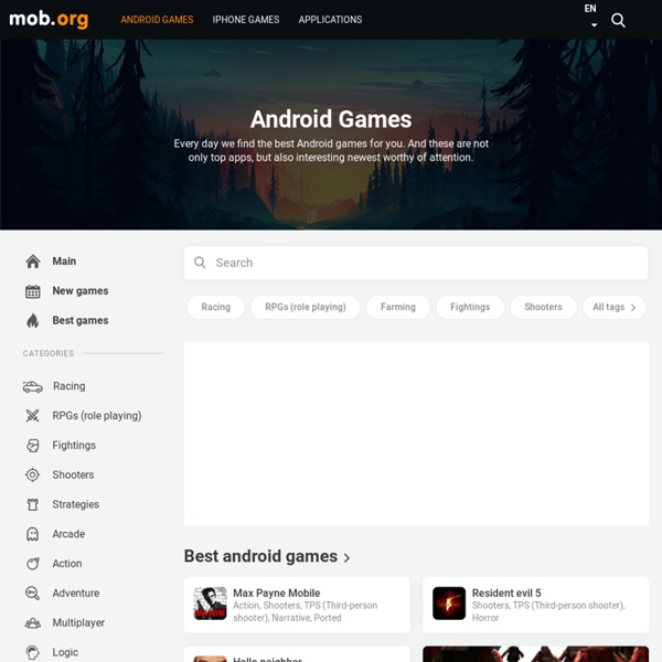 Android games free download. Best apk games for Android tablet and phone.