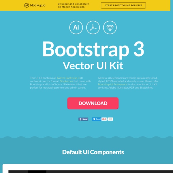 Download Bootstrap 3 UI Kit