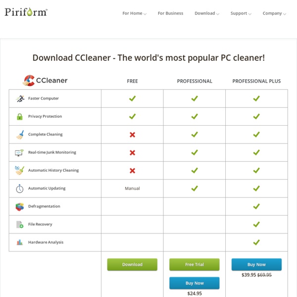 CCleaner - Download