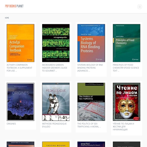 PDF Books Planet - Download thousands of Free PDF and EPUB Books!