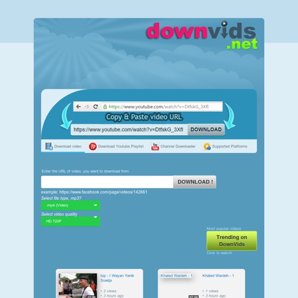 Download Facebook, Youtube Videos