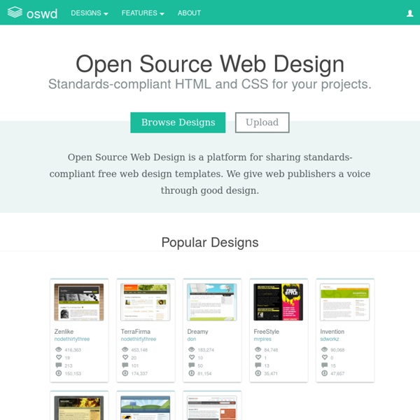 Open Source Web Design - Home /\^/\