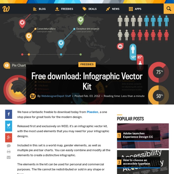 Free download: Infographic Vector Kit