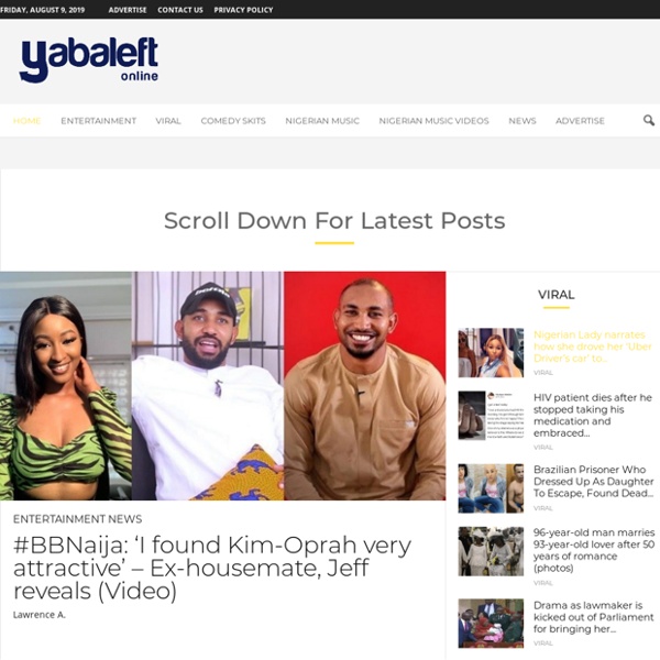 Entertainment News In Nigeria Today - Yabaleftonline.ng