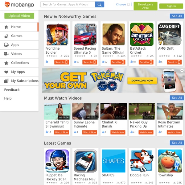 MOBANGO - Free mobile applications, games, themes, ringtones, wallpapers and videos for your mobile phone
