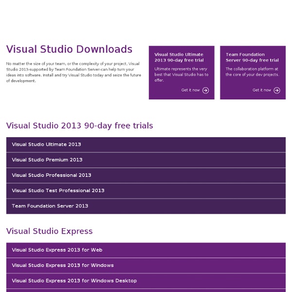 Free Developer Tools - Visual Studio 2010 Express