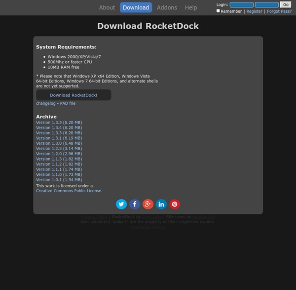 Download RocketDock