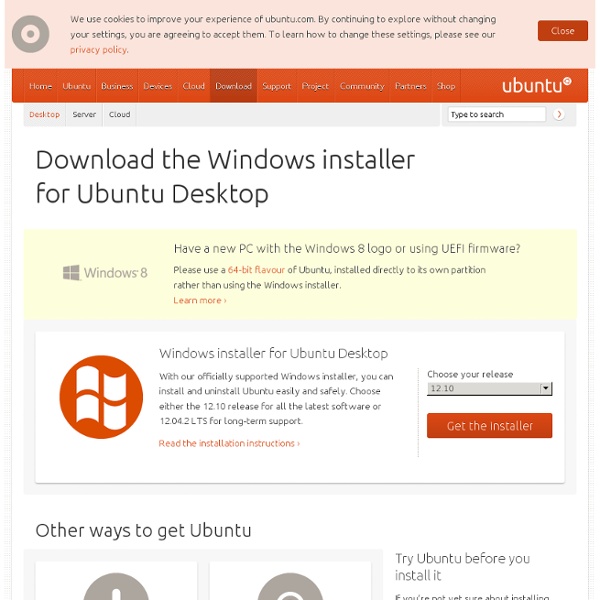 Wubi - Ubuntu Installer for Windows