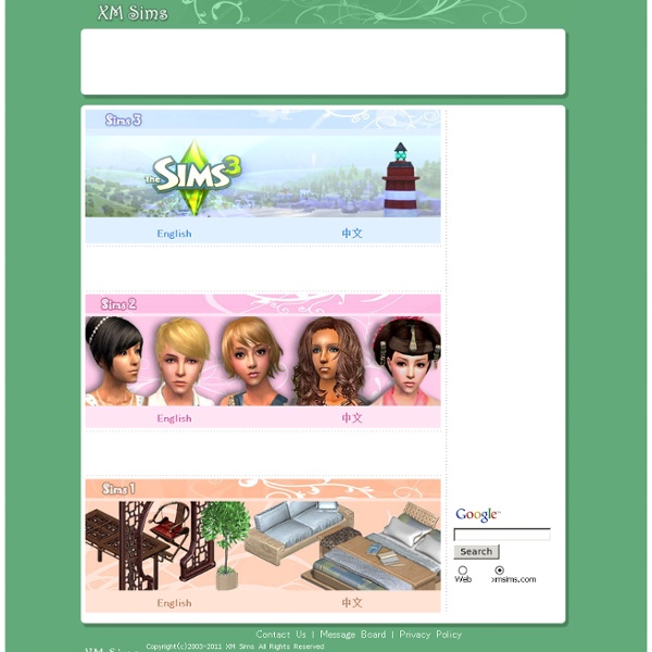 XM sims 3, sims 2, free downloads, hair, objects, skins, houses, furniture, clothes, fantasy, jewelry, fashion, makeup