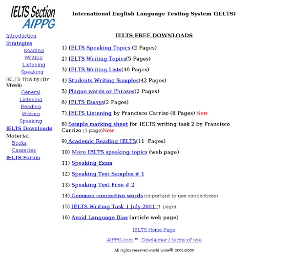 IELTS Exam Preparation - Download free practice tests