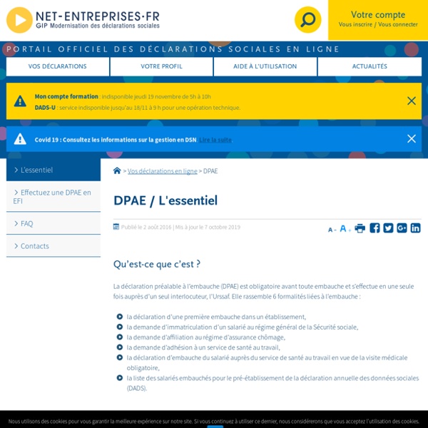 DPAE - net-entreprises.fr