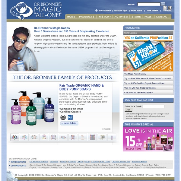 Dr. Bronner's Magic Soaps All-One!