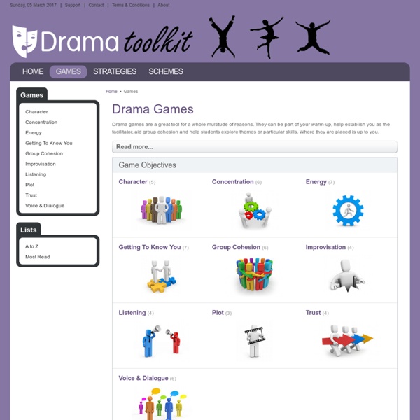 Drama Toolkit - Drama Games