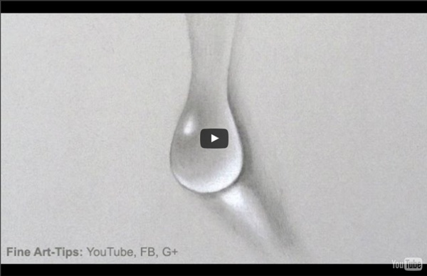 How to Draw a Water Drop Step by Step