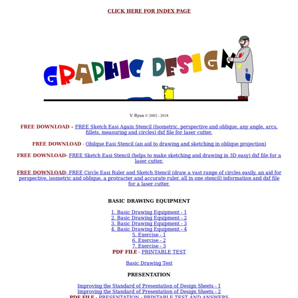 Drawing Index Page