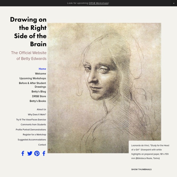 Learn to Draw: Drawing on the Right Side of the Brain.