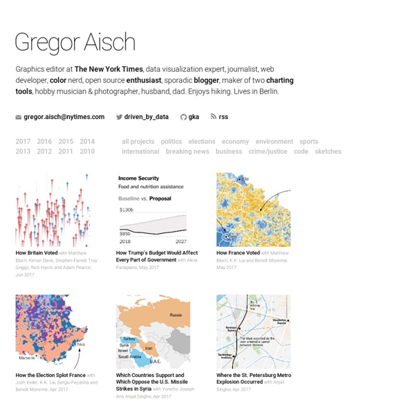 Gregor Aisch – driven by data