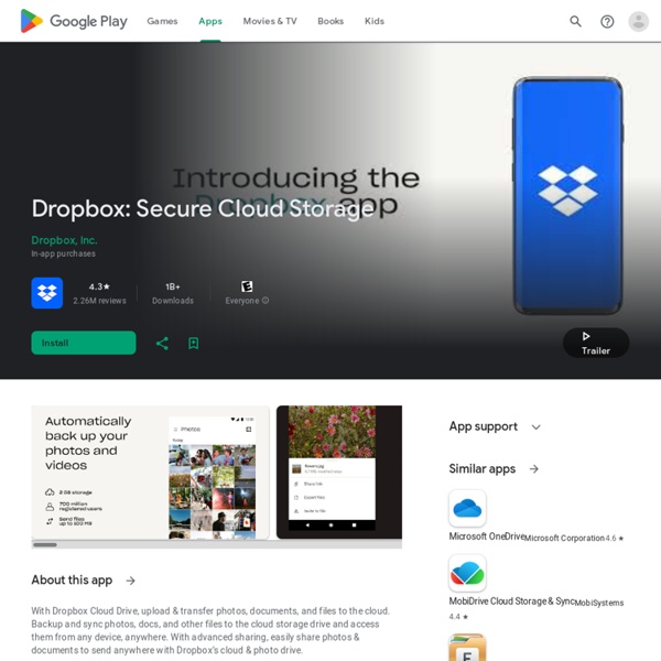 Appsfire.com: Download Dropbox on your Android phone