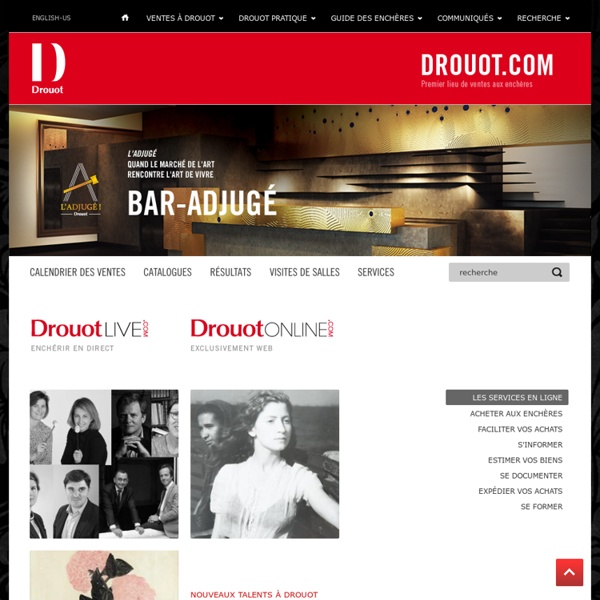 Drouot.com - Tout sur les ventes aux enchères à Paris