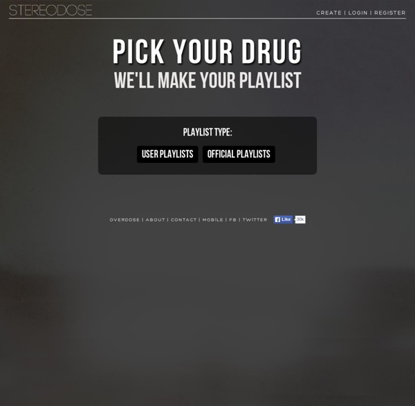 Drug Music - Stereodose Radio