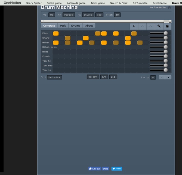 Drum Machine Play Free Online Games Pearltrees