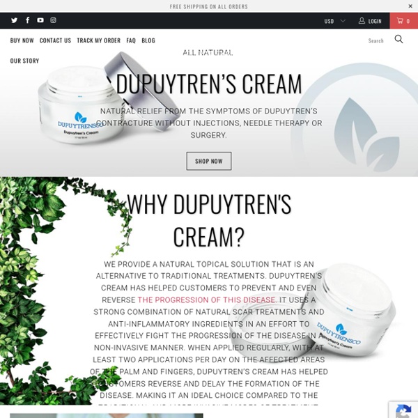 Dupuytren's & Trigger Finger Treatment Cream