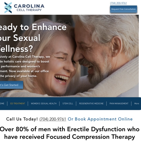 Erectile Dysfunction Treatment Charlotte, NC