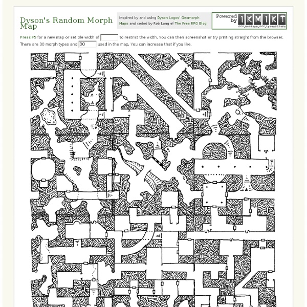 Dysons Random Morph Map
