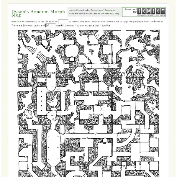 Dyson's Random Morph Map