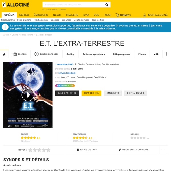 E.T. l'extra-terrestre - film 1982